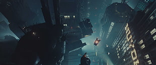 buildings illustration, Blade Runner, science fiction, movies HD wallpaper