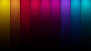 rainbow color graphic wallpaper HD wallpaper