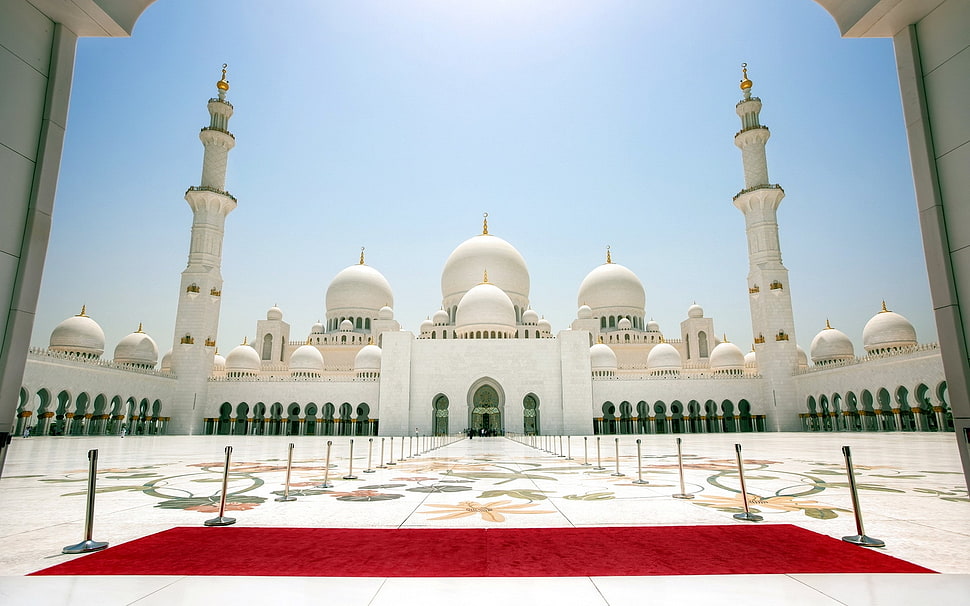 Taj Mahal during daytime HD wallpaper