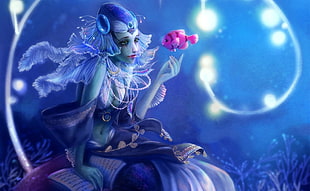 fairy illustration HD wallpaper