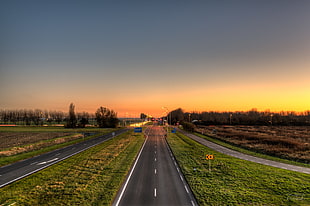 panorama photography of pathway HD wallpaper