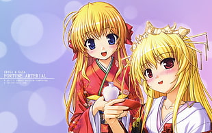 Fortune Arterial girl Anime Character HD wallpaper