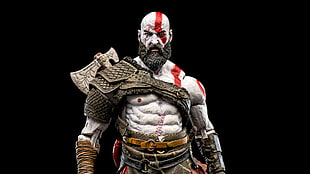Kratos illustration, Kratos, God of War, HD HD wallpaper