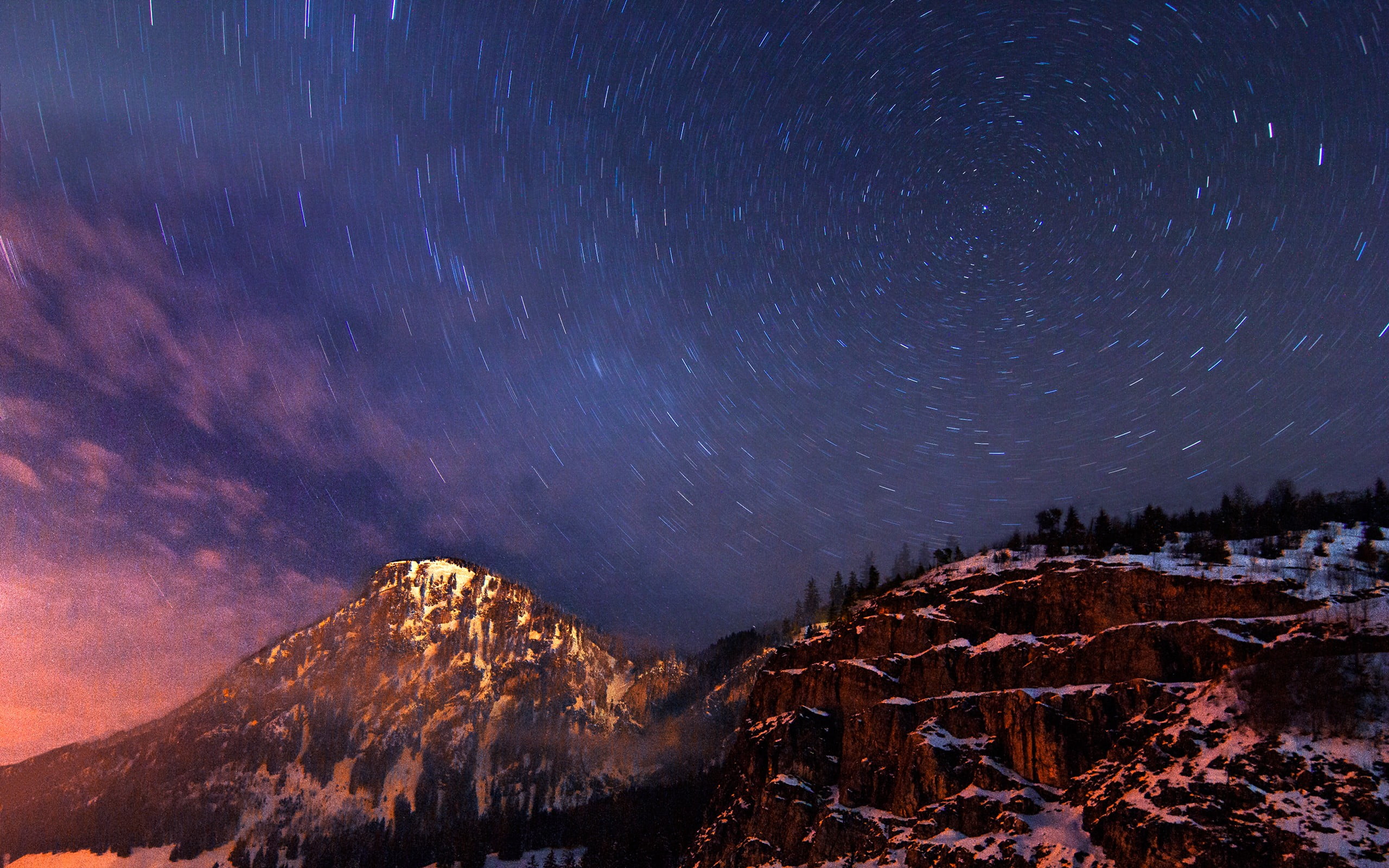 snow capped mountains wallpaper, landscape, snow