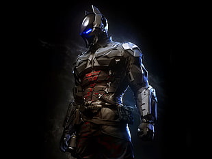 Armored Batman illustration, Batman: Arkham Knight, Rocksteady Studios, video games