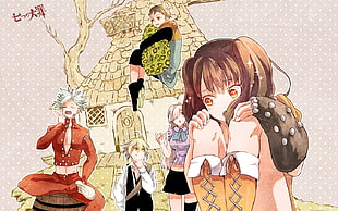 Seven Deadly Sins anime, Nanatsu no Taizai, Fairy King Harlequin, Diane (Sin of Envy) HD wallpaper