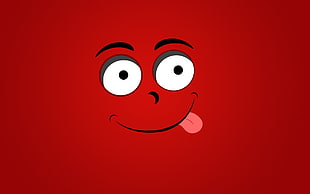 red emoticon clip-art