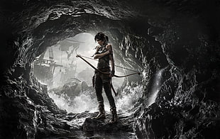 Tomb Raider game illustration