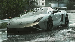 gray Lamborghini sports car, Driveclub, Lamborghini, car HD wallpaper