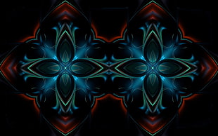 Kaleidoscope,  Patterns,  Dark,  Paint