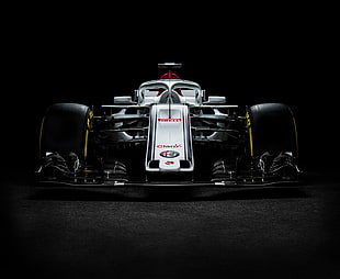 black F1 car, Sauber C36, Formula 1, F1 cars HD wallpaper