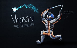 Vauban The Fearless illustration, Warframe, Vauban (Warframe) HD wallpaper