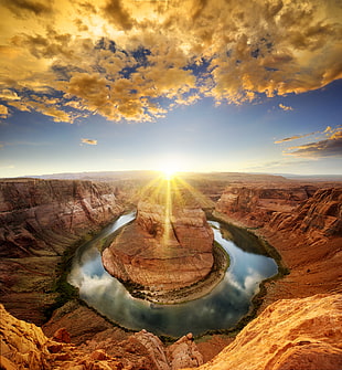 Aerial Photograph of Arizona Horseshoe bed