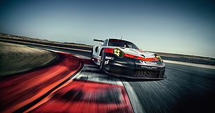 time lapse photography of race car HD wallpaper