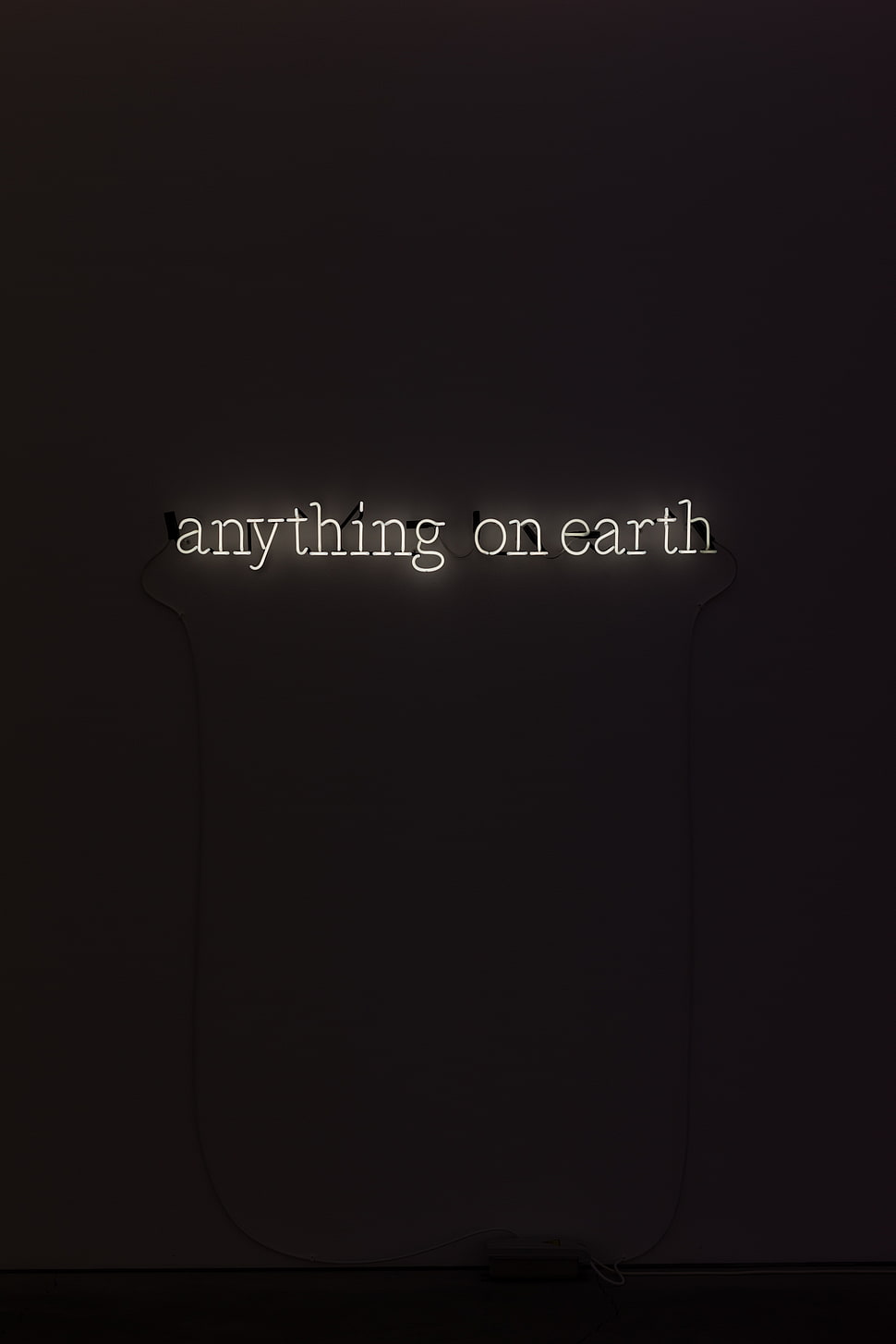 anything on earth text display HD wallpaper