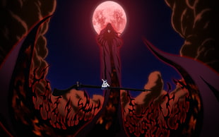 male anime character wallpaper, anime, Hellsing, Alucard, vampires HD wallpaper