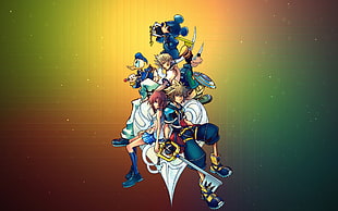Kingdom Hearts characters wallpaper HD wallpaper