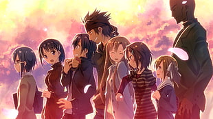 Sword Art Online characters illustration, Sword Art Online