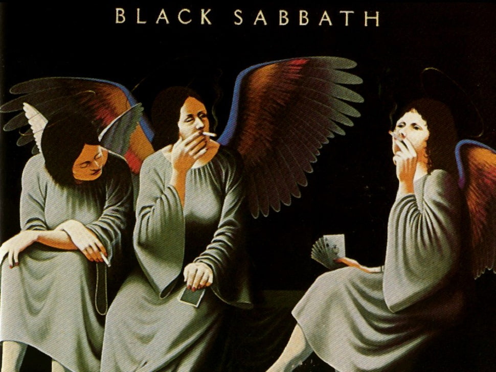 Black Sabbath illustration, cover art, smoking, music, Black Sabbath HD ...